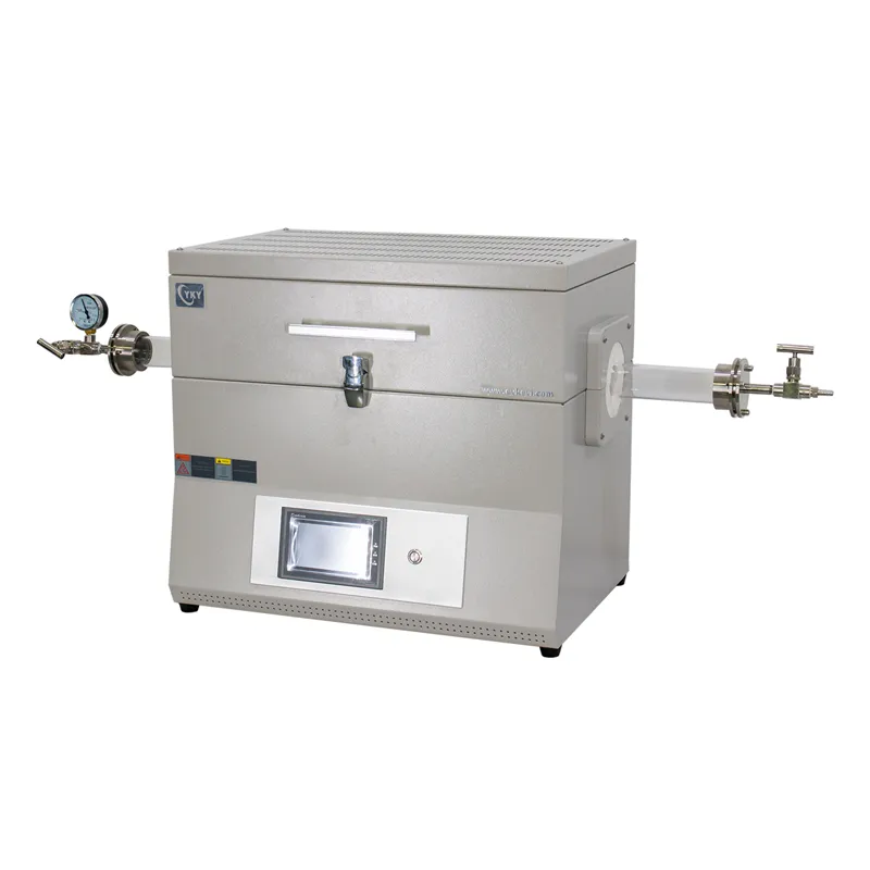 1200°C Programmable Quartz Laboratory Tube Furnace