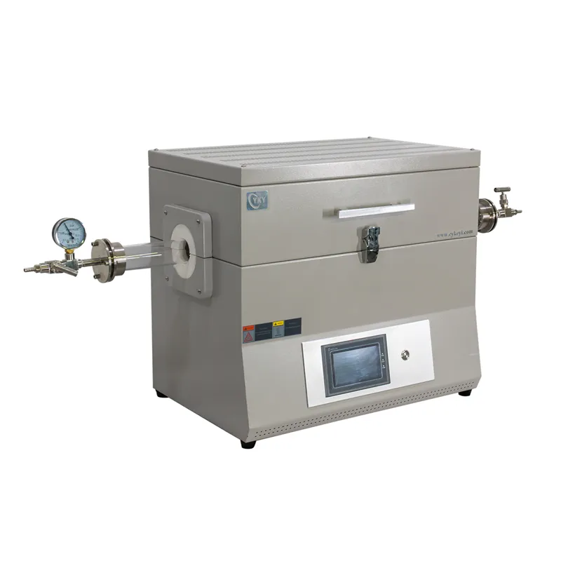 1200°C Programmable Quartz Laboratory Tube Furnace