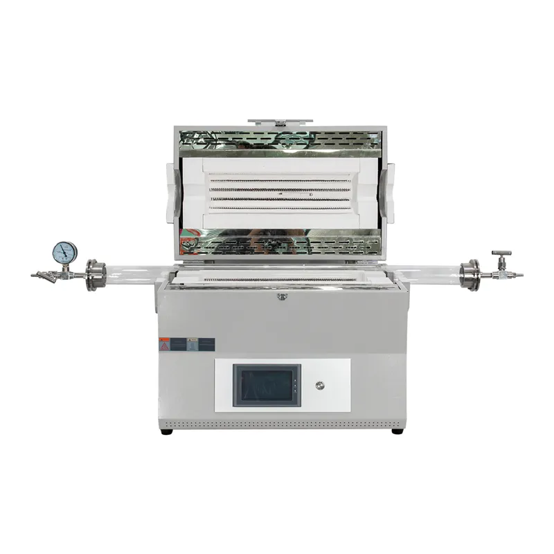 1200°C Programmable Quartz Laboratory Tube Furnace